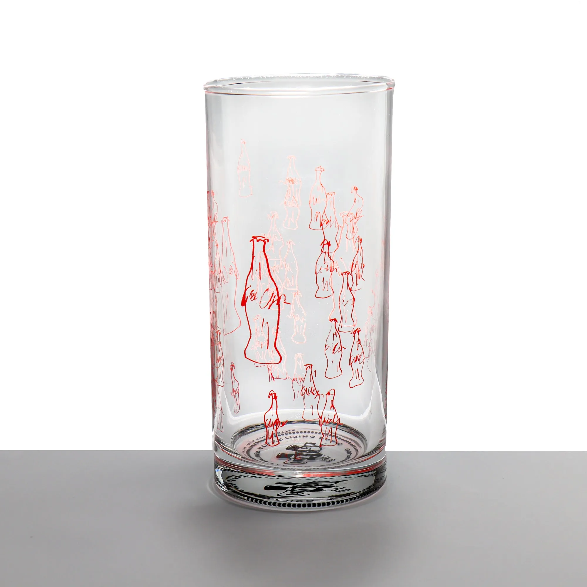 Coke Hiball Glass Tumbler 250ml Hiball Bottle Print Pasabahce 40985