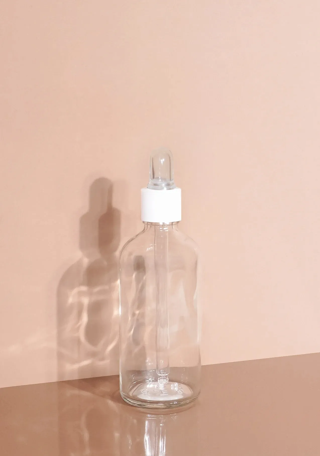 Cole Glass Bottle | Clear | Clear Rubber Dropper