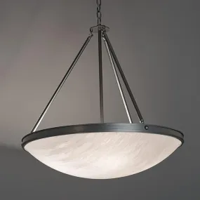 Compass 9925-24-CH Indoor/Outdoor Chain Hung Pendant By Ultralights Lighting