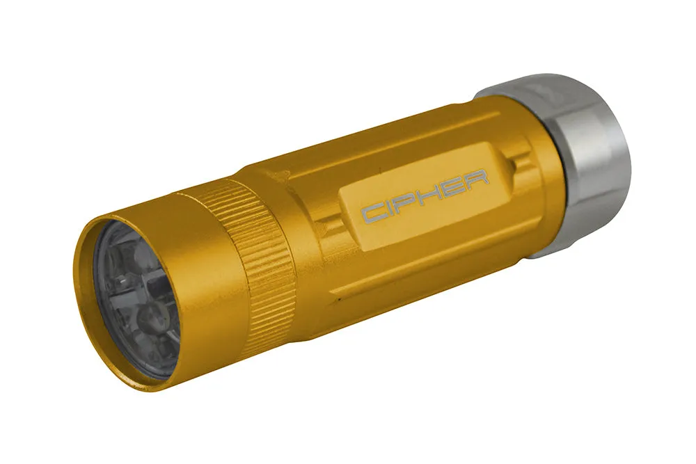 CPA6300YL CIPHER AUTO 70 LUMENS FLASHLIGHT YELLOW