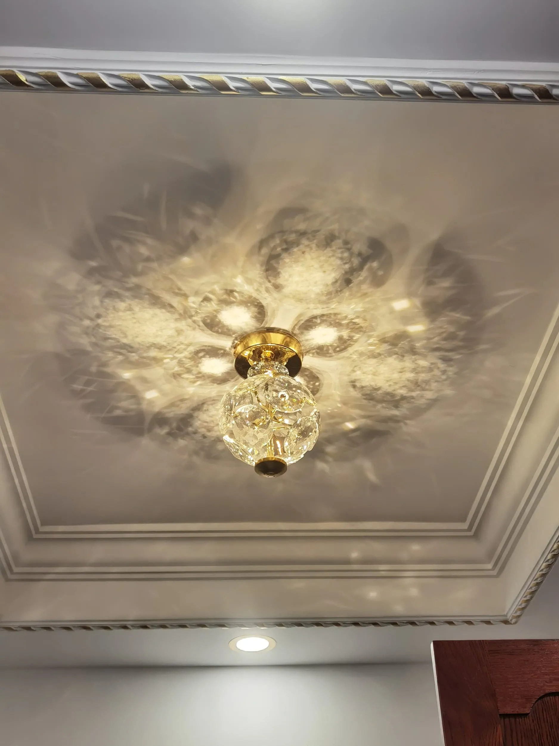 Crystal Ball Ceiling Lamp