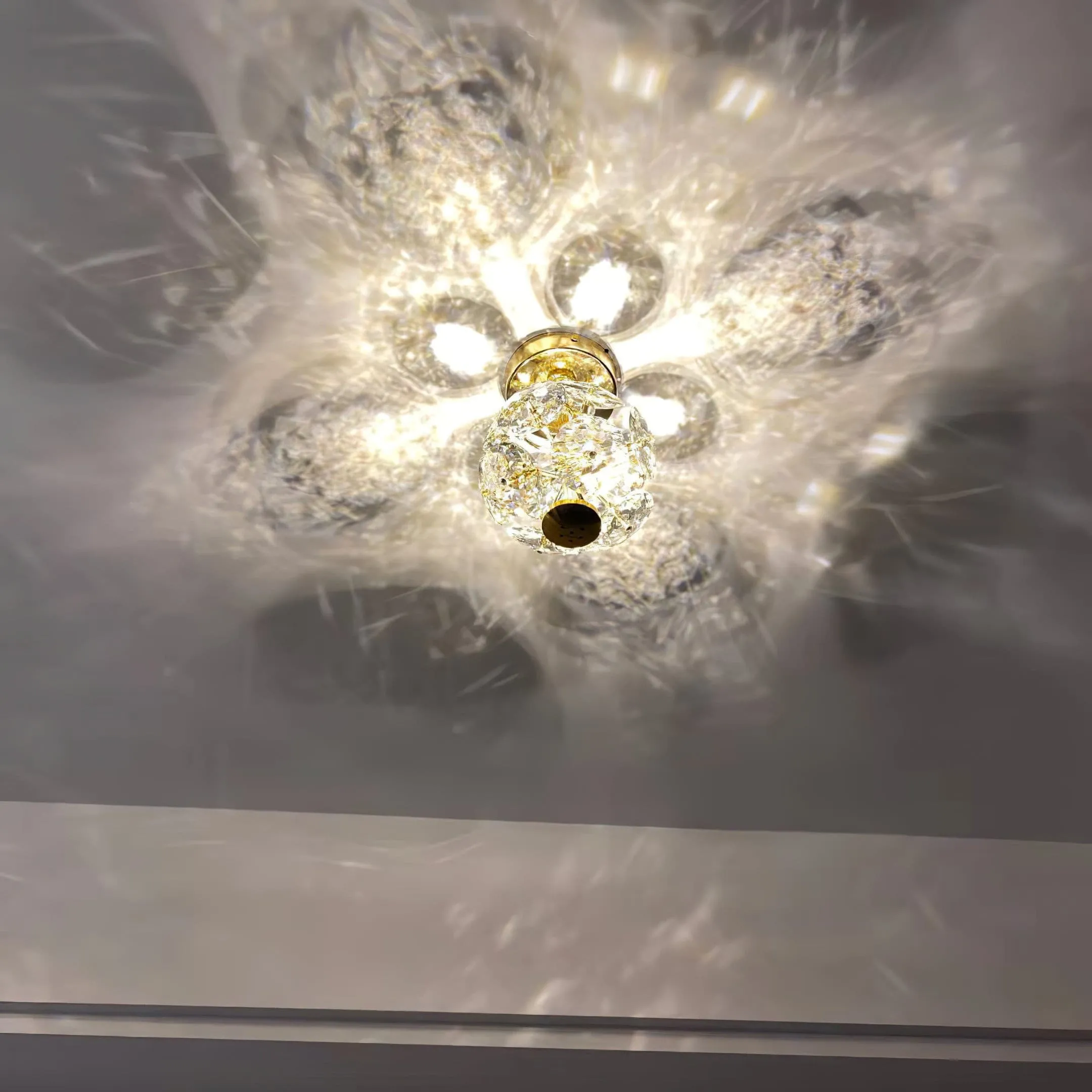 Crystal Ball Ceiling Lamp