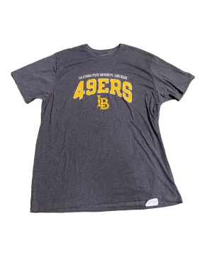 CSULB 49ers NCAA Men's T-shirt Dark Gray (Size: 2XL)