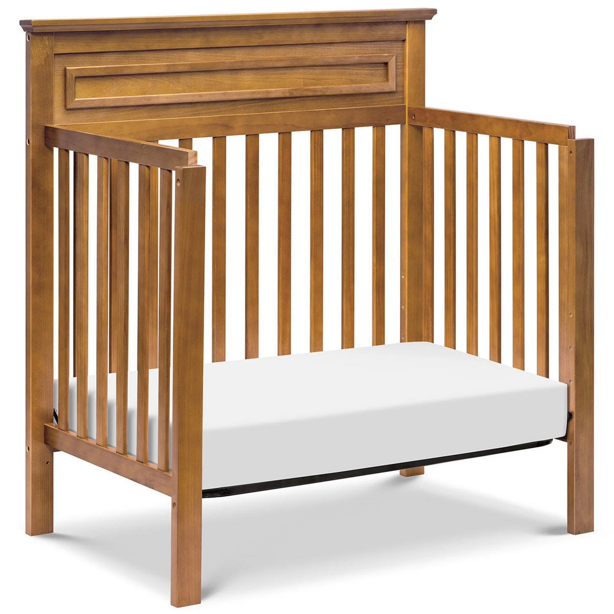 DAVINCI Autumn 4-in-1 Convertible Mini Crib - Chestnut