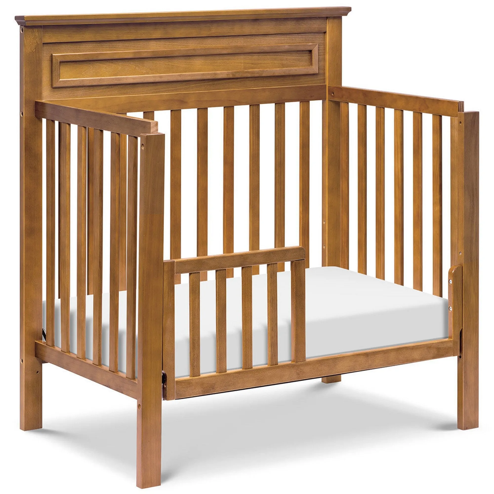 DAVINCI Autumn 4-in-1 Convertible Mini Crib - Chestnut