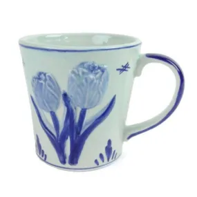 Deluxe Embossed Tulip Coffee Mug