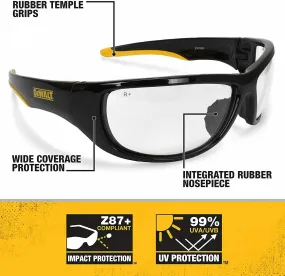 Dewalt Dominator Safety Glasses DPG94, ANSI Z87.1