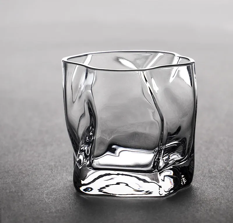 Distort Texture Whisky Glass Set