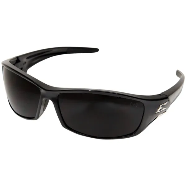 Edge SR116 Non-Polarized Safety Glasses, Unisex, Polycarbonate Lens, Full Frame, Nylon Frame, Black Frame