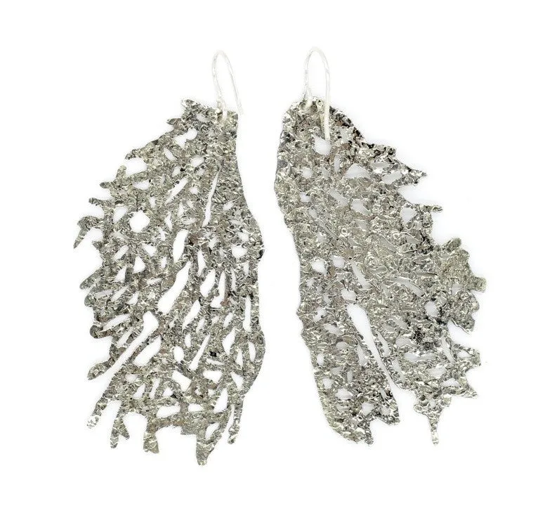 Fan Coral Earrings