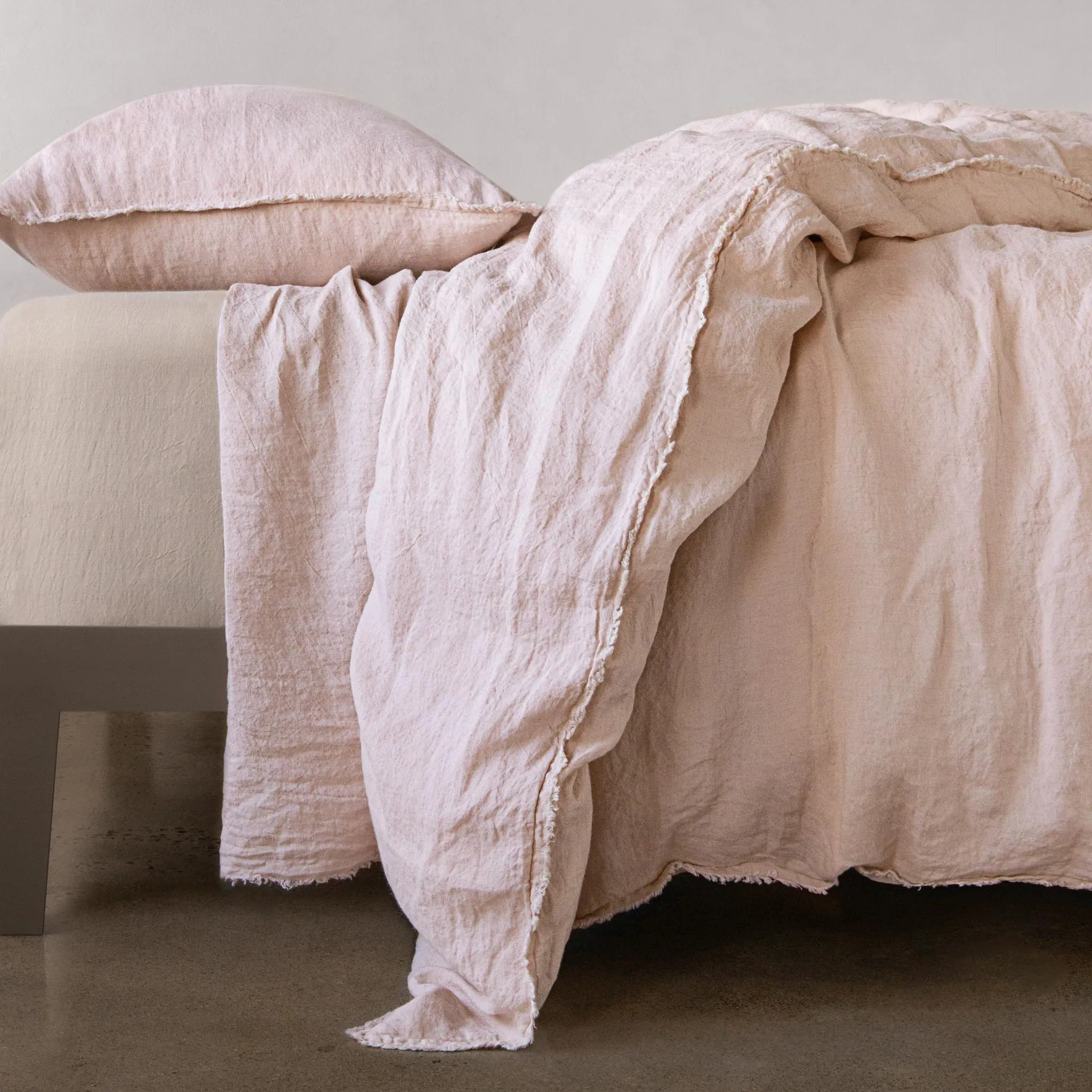 Flocca Linen Duvet Cover - Floss