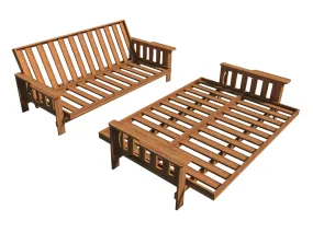 Futon Couch Sofa Bed DIY Plans - Lounger Sleeper Furniture - Building Woodworking