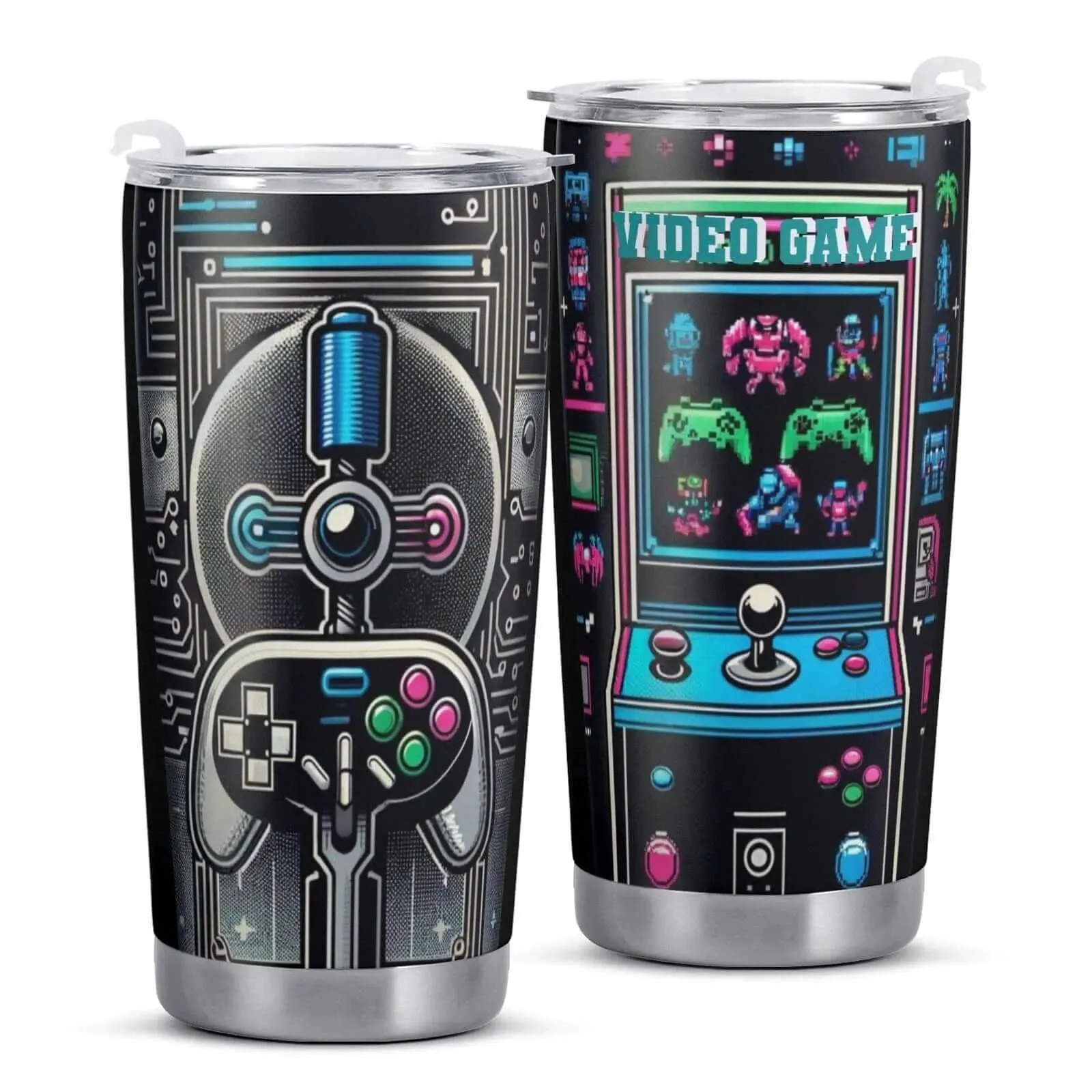 Gamer Inspired Car Cup  On-the-Go Gaming Fun