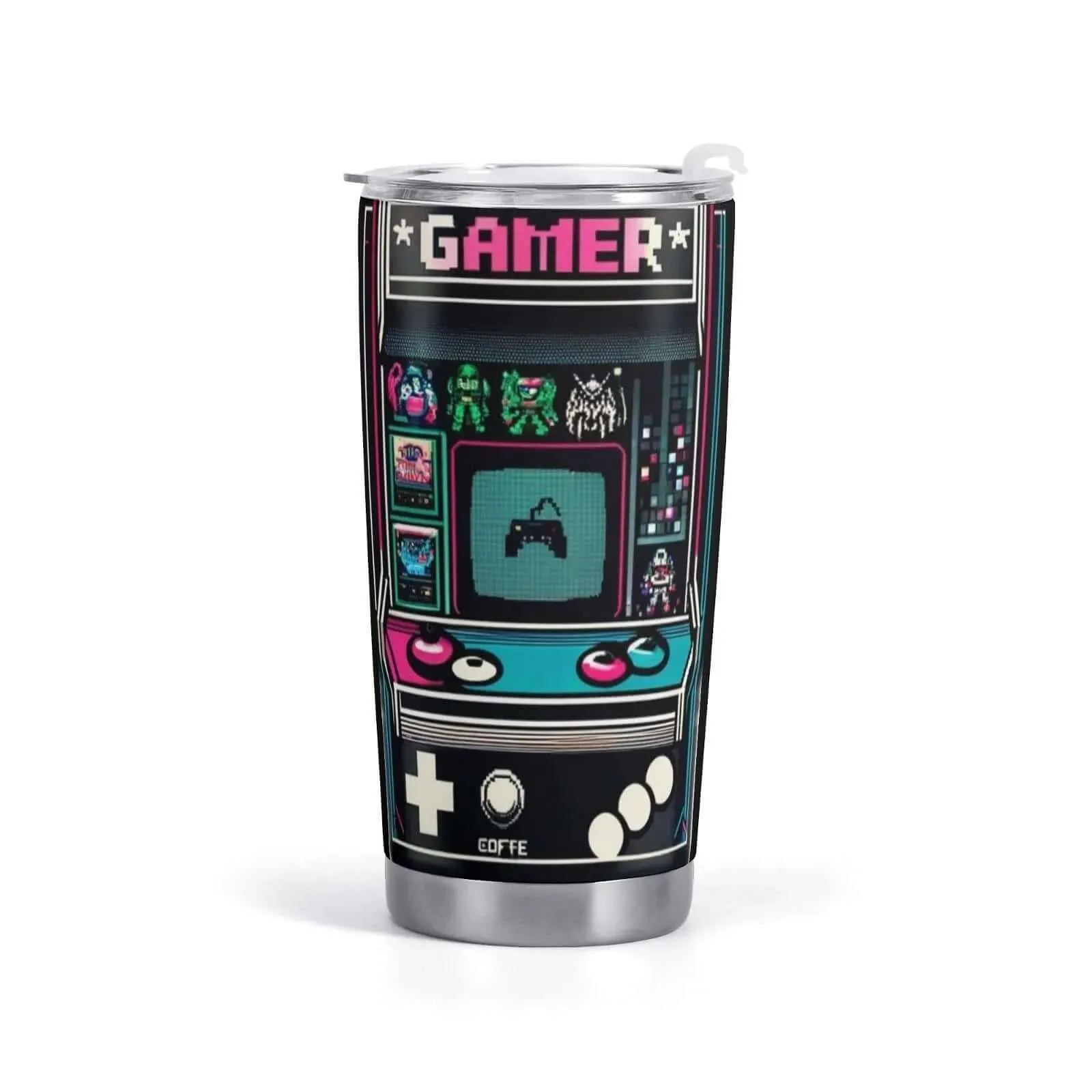 Gamer Inspired Car Cup  On-the-Go Gaming Fun