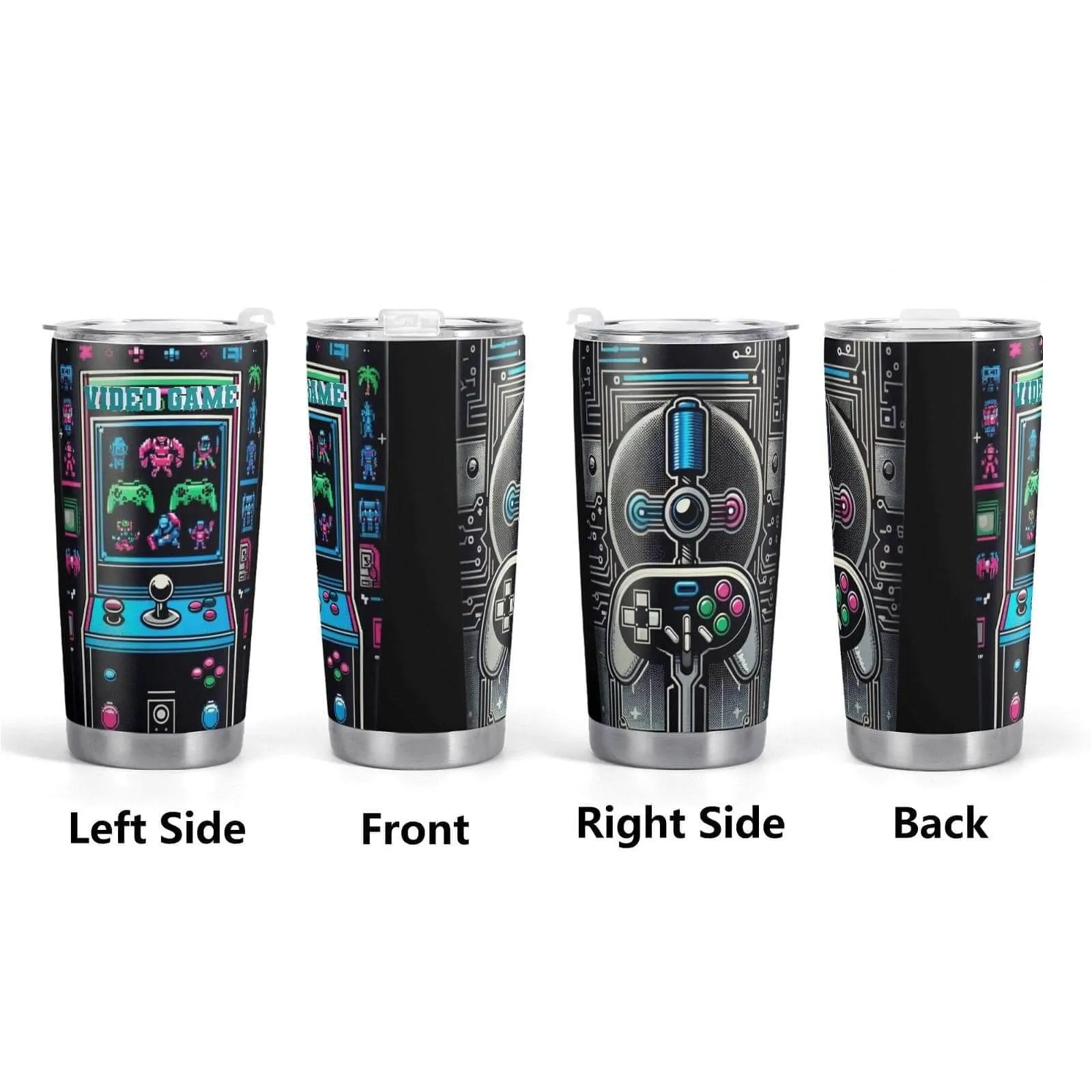 Gamer Inspired Car Cup  On-the-Go Gaming Fun