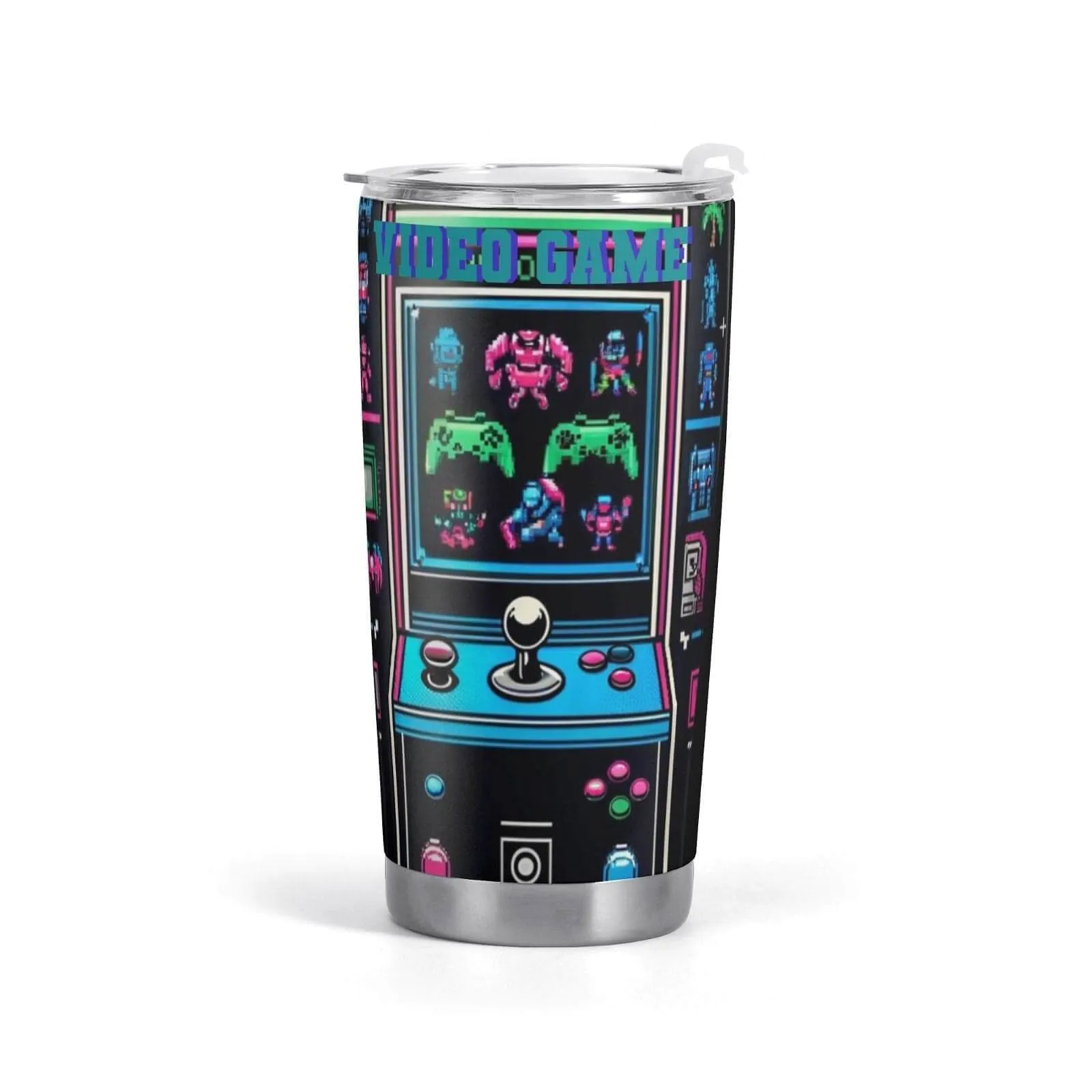 Gamer Inspired Car Cup  On-the-Go Gaming Fun