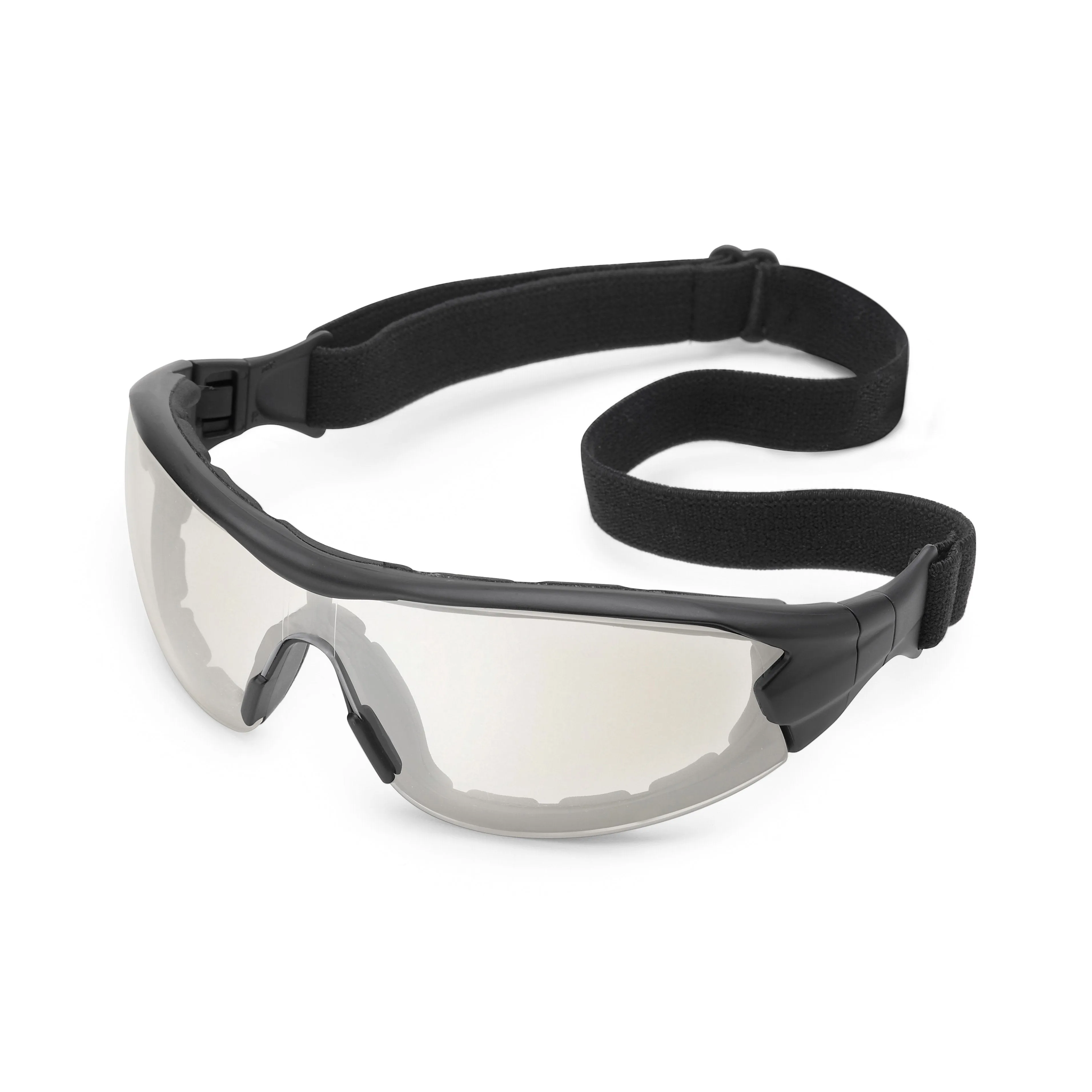 Gateway Safety Swap 21GB80 Safety Glass / Goggle Clear Lens with Removable Temples and Head Strap, Foam Lined 1/Pair