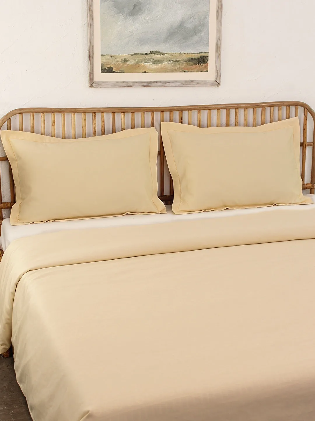 Ginger Double Duvet Cover (Beige)