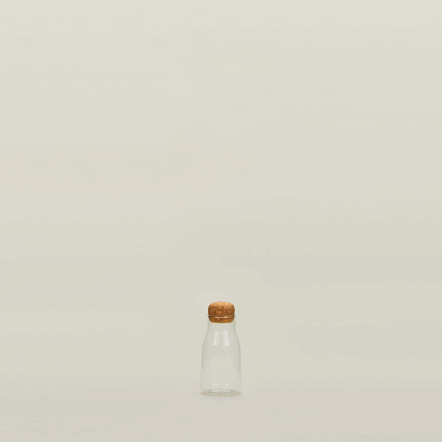 Glass   Cork Bottle