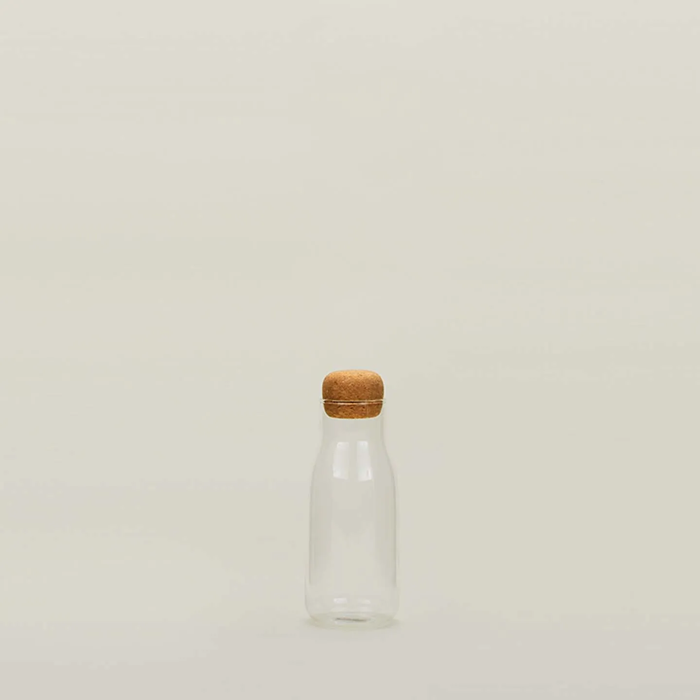 Glass   Cork Bottle