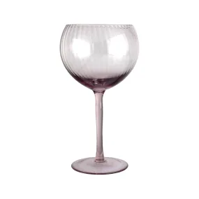 Glass Tumbler 9x8x20cm Stemmed Goblet Wine WGL448