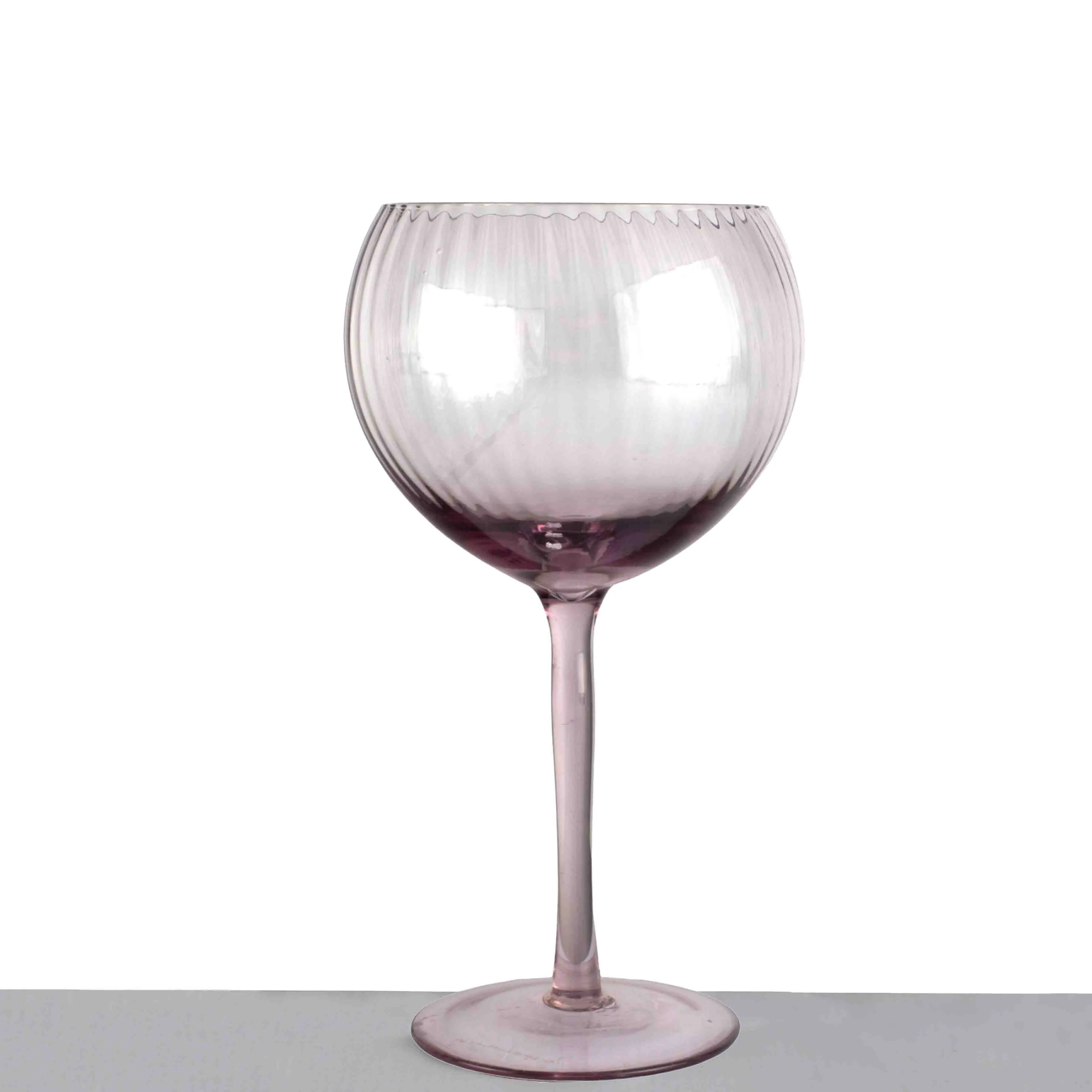 Glass Tumbler 9x8x20cm Stemmed Goblet Wine WGL448