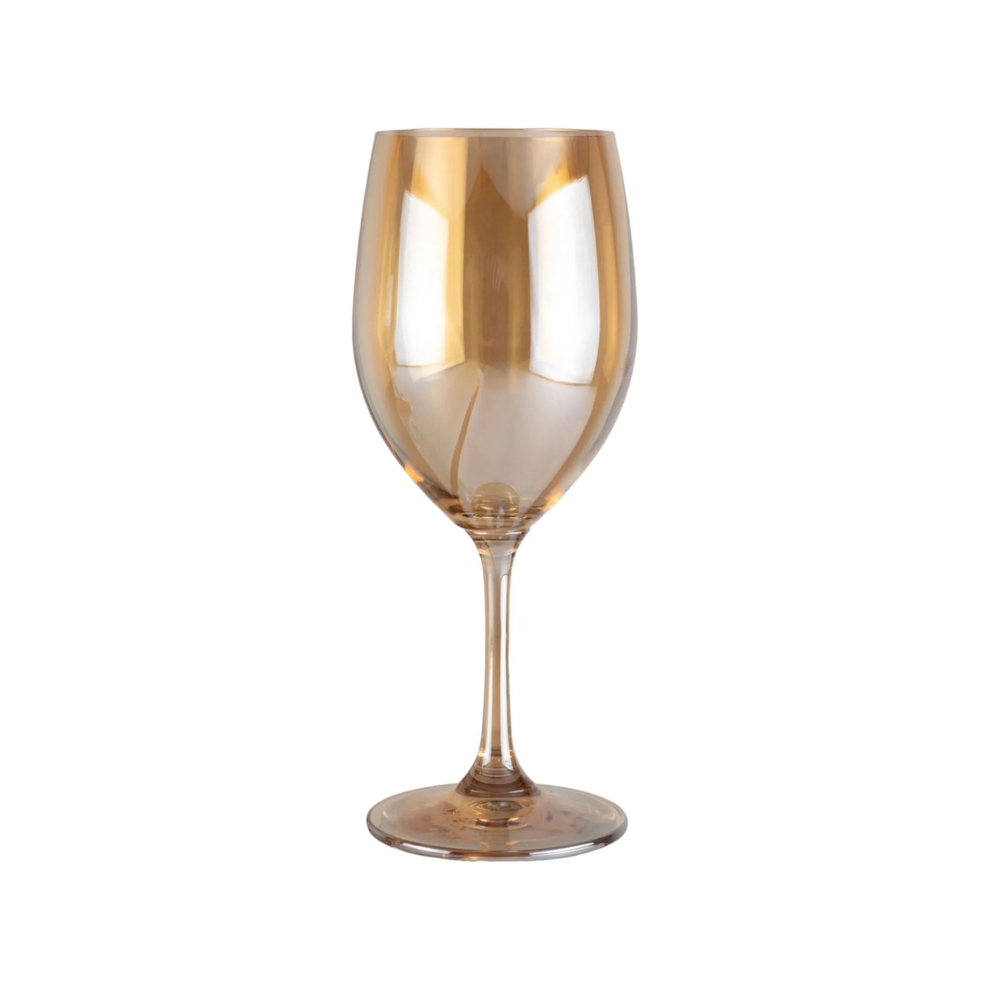 Glass Tumbler Wine Amber Crystal Celebration  XGL2409