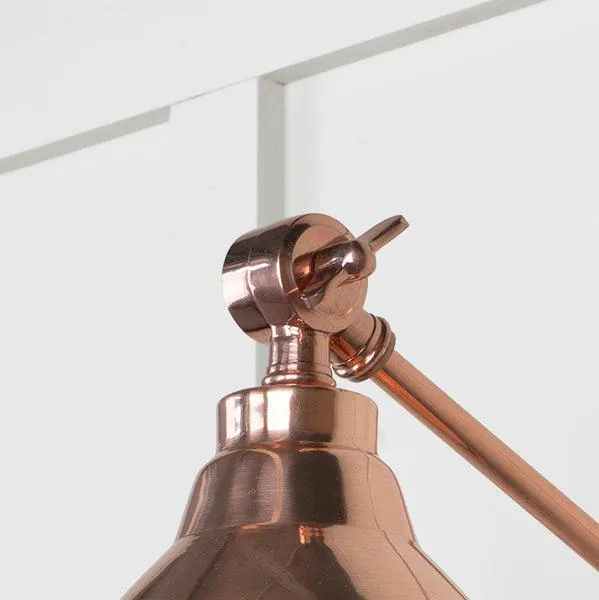 Hammered Copper Brindley Wall Light | From The Anvil