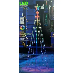 Hofert's 6FT LED Programmable String Tree - Remote & App Control