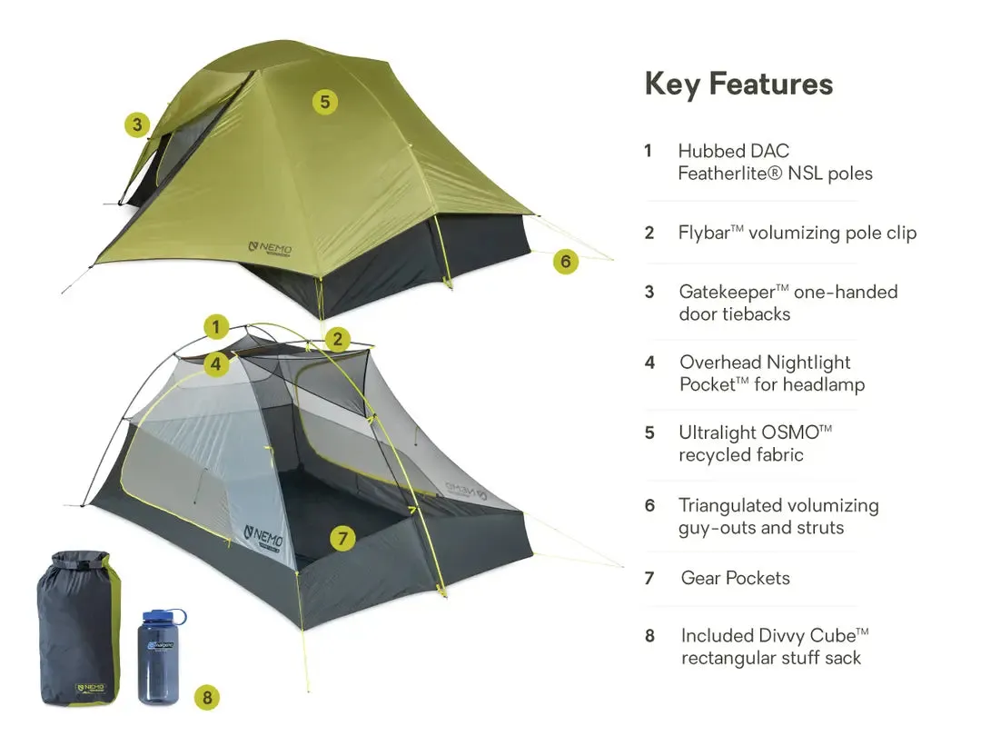 Hornet OSMO™ 3P Ultralight Backpacking Tent