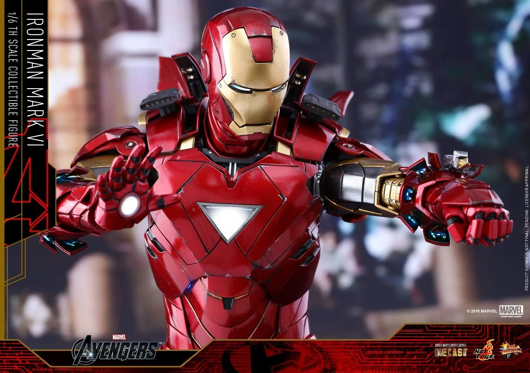 Hot Toys – MMS378D17 – The Avengers – Mark VI