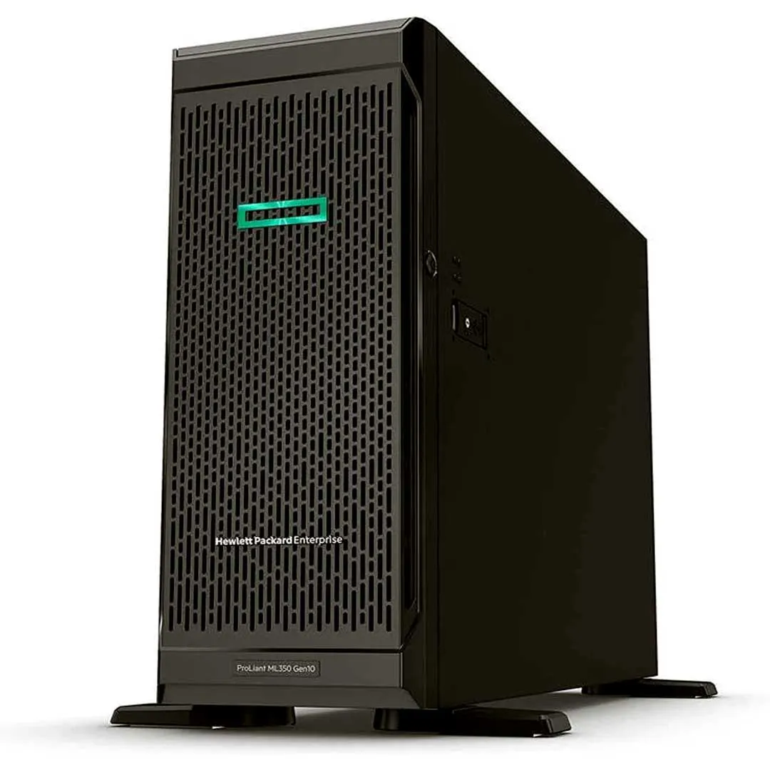 HPE ML350 Gen10 Entry Tower Server 3206R 1P 16G 4LFF S100i 500W FS RPS | P21786-001