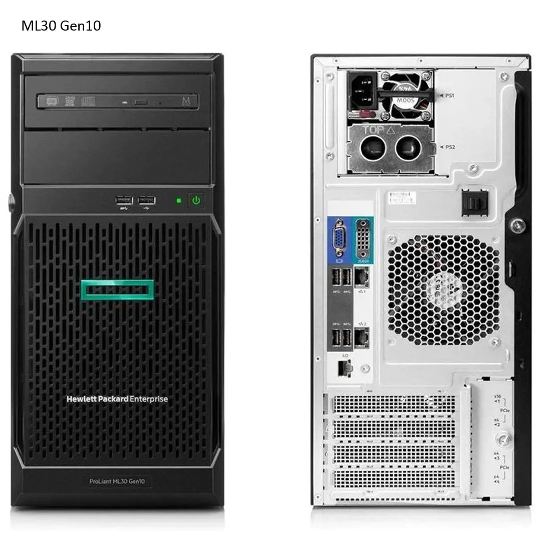 HPE ProLiant ML30 Gen10 4 LFF Non Hot Plug Server Chassis | P06760-B21