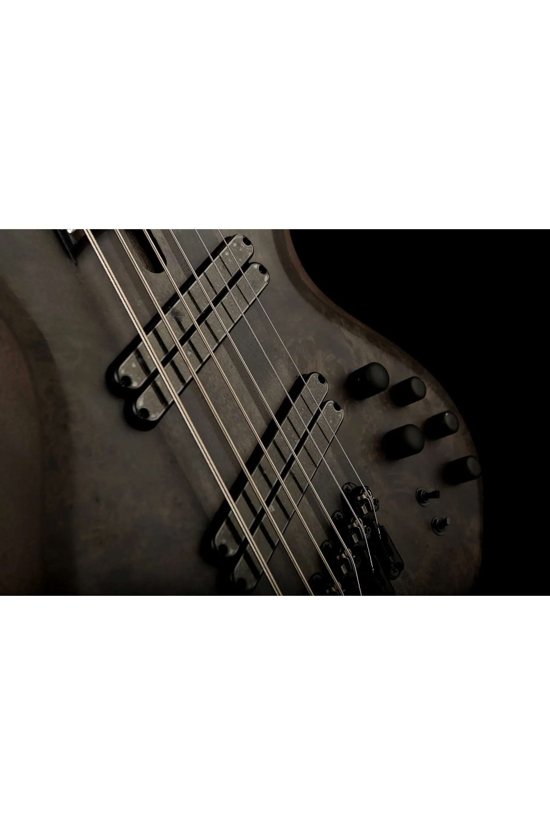 IBANEZ BTB806MS 6 string Multiscale Bass Transparent Grey Flat