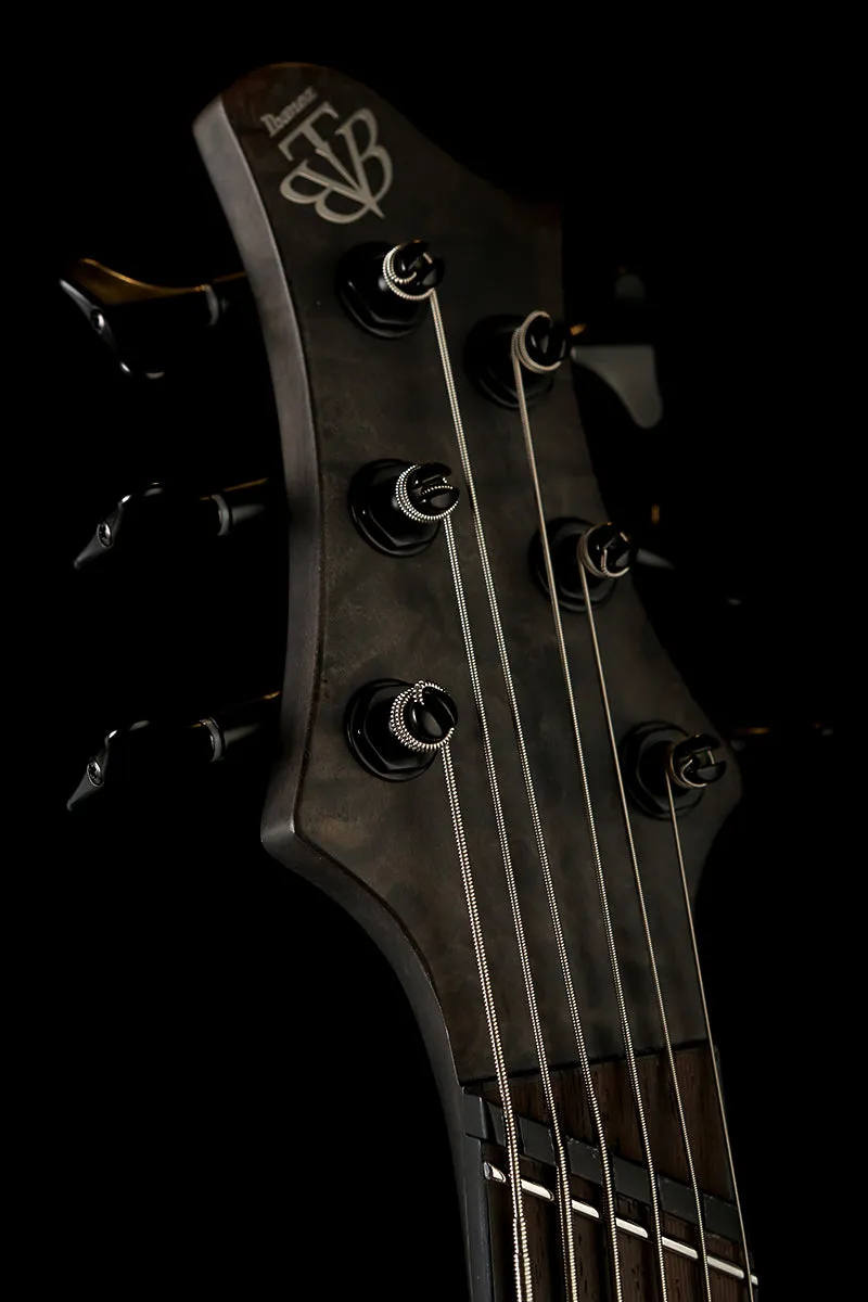 IBANEZ BTB806MS 6 string Multiscale Bass Transparent Grey Flat