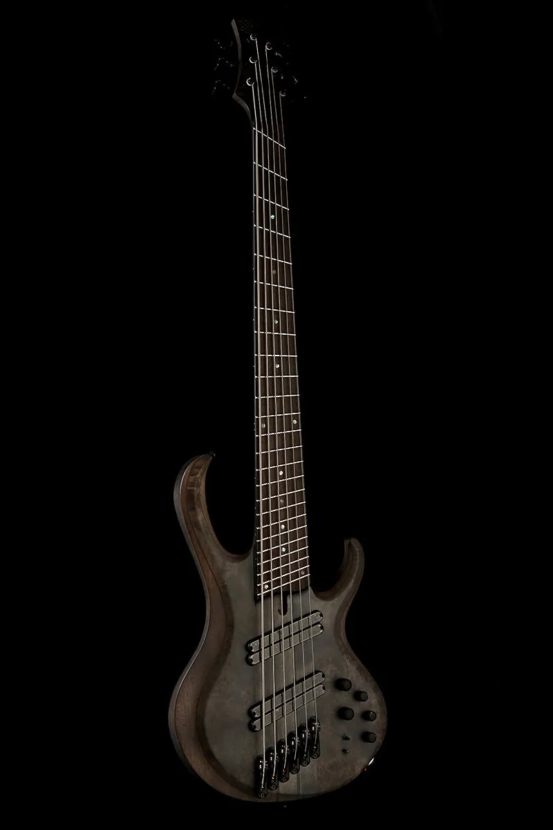 IBANEZ BTB806MS 6 string Multiscale Bass Transparent Grey Flat