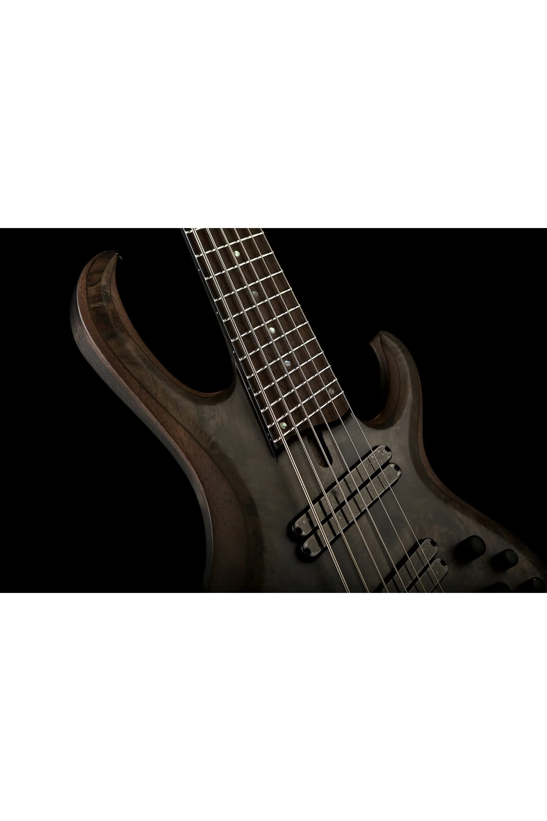 IBANEZ BTB806MS 6 string Multiscale Bass Transparent Grey Flat