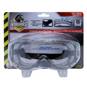 Indirect Ventilated Impact And Splash Safety Goggle, Clear