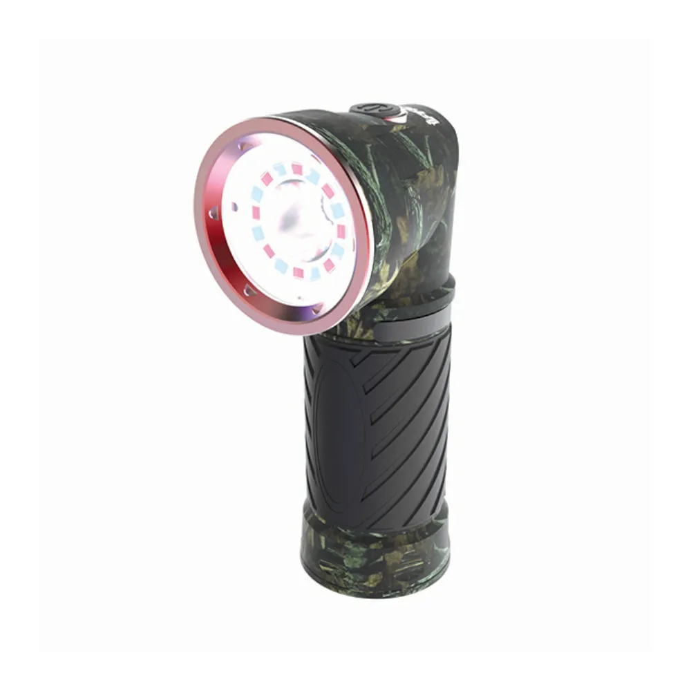 iProtec Night Commander Blood Tracker Flashlight 4 Color LED Light - Camo