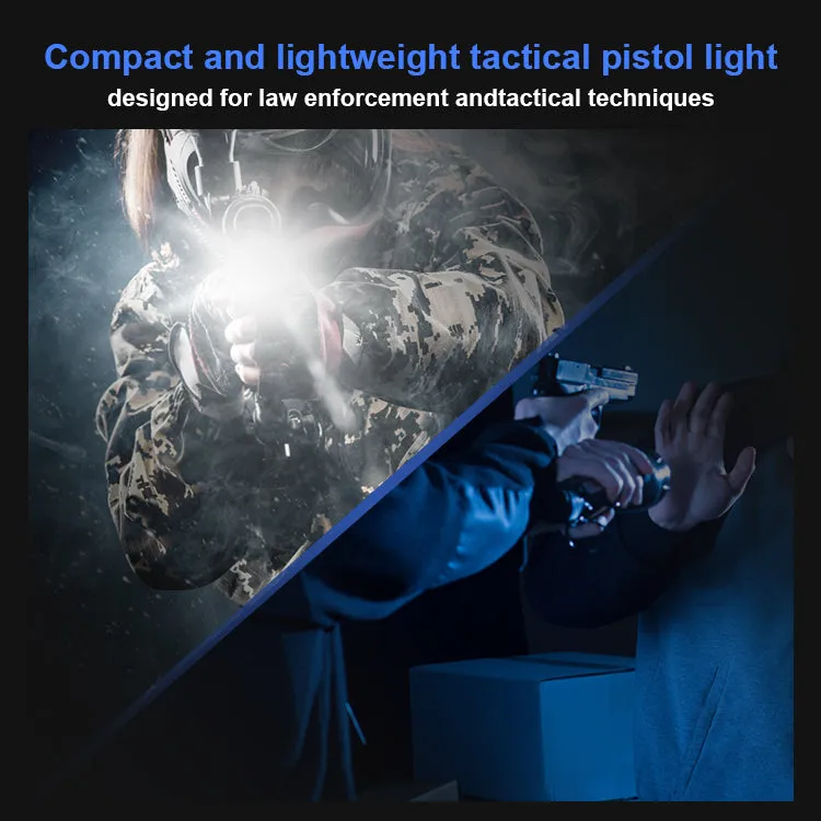 JETBEAM®T10L Green Laser Tactical Flashlight Pistol Gun Light, Battery Included