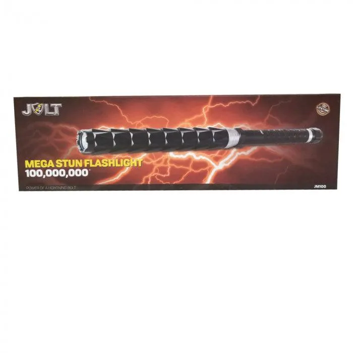 Jolt Mega Stun Flashlight 100 Million Volts