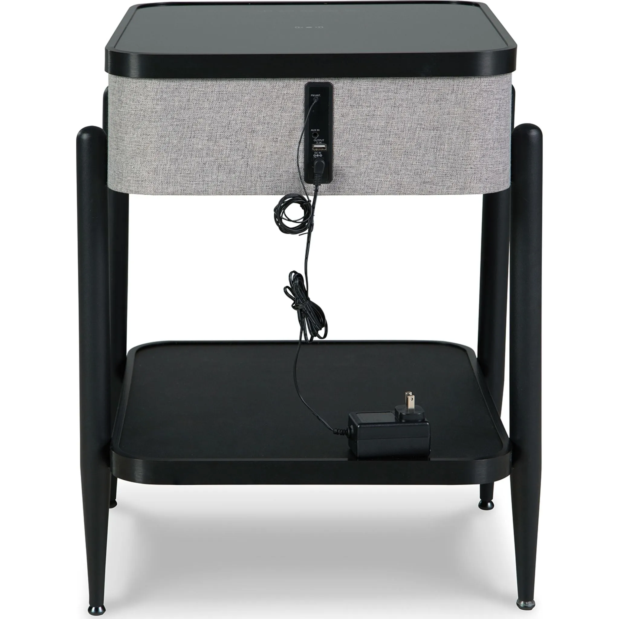 Jorvalee Accent Table - Gray/Black