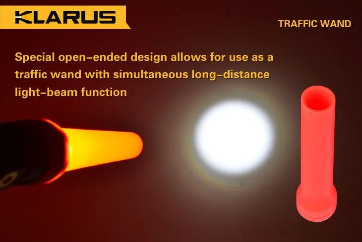 Klarus Silicone Traffic Wand for XT10, XT11, XT12, ST11, RS11, XT2C, RS18, ST2C