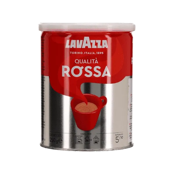 LAVAZZA QUALITA ROSSA GROUND COFFEE 250G