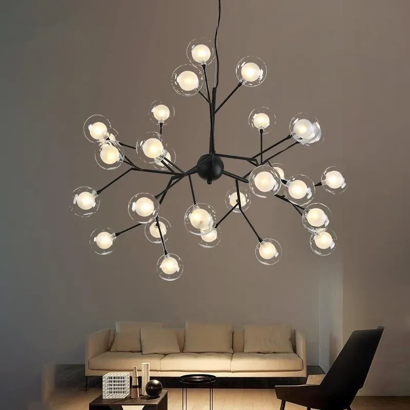 LED firefly sputnik Chandelier/Stylish tree branch chandelier Lamp