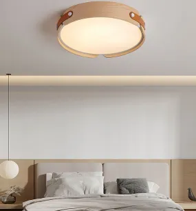 LED Metal Acrylic Wood Colour Ceiling Light