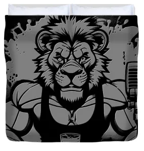 Leo - Duvet Cover lion podcaster