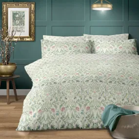 Lewis's Thistle Garden Duvet Set - Green