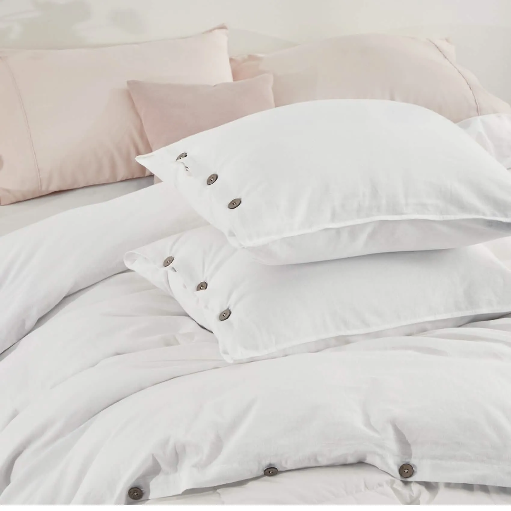 Linen Cotton Duvet Cover Set