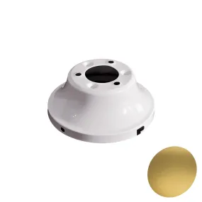 Low Ceiling Fan Adapter Soft Brass Finish